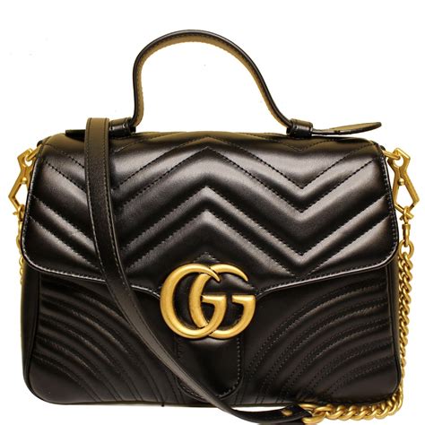 gucci bag thin black|Gucci handbags small black.